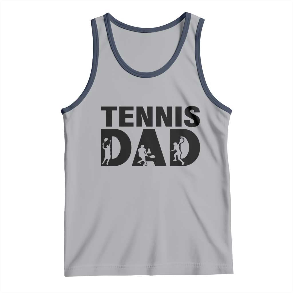Funny Tennis Dad Life Tank Top Sport Lover Gift - Wonder Print Shop