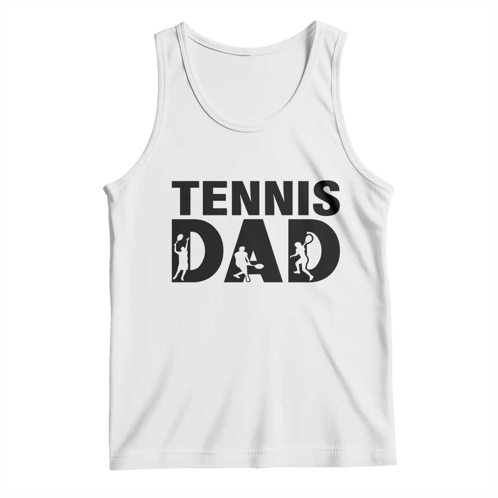 Funny Tennis Dad Life Tank Top Sport Lover Gift - Wonder Print Shop