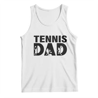 Funny Tennis Dad Life Tank Top Sport Lover Gift - Wonder Print Shop