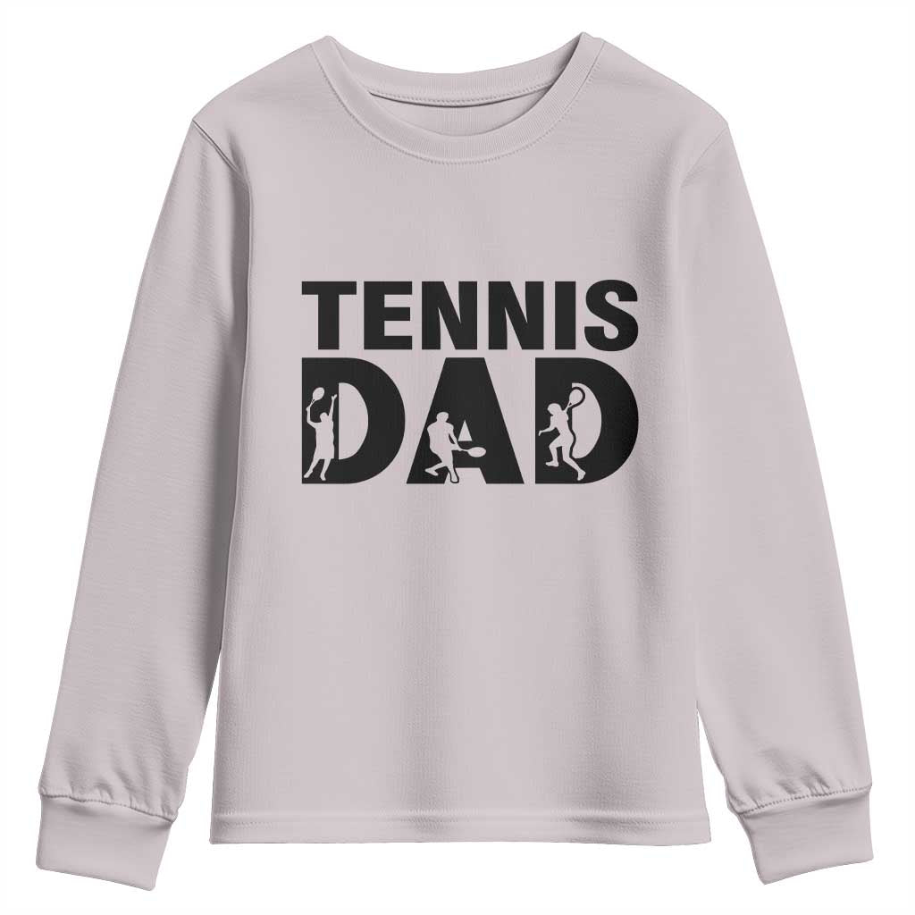 Funny Tennis Dad Life Youth Sweatshirt Sport Lover Gift - Wonder Print Shop