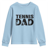 Funny Tennis Dad Life Youth Sweatshirt Sport Lover Gift - Wonder Print Shop