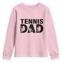 Funny Tennis Dad Life Youth Sweatshirt Sport Lover Gift - Wonder Print Shop