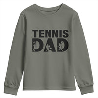 Funny Tennis Dad Life Youth Sweatshirt Sport Lover Gift - Wonder Print Shop