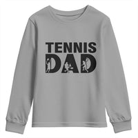 Funny Tennis Dad Life Youth Sweatshirt Sport Lover Gift - Wonder Print Shop