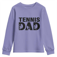 Funny Tennis Dad Life Youth Sweatshirt Sport Lover Gift - Wonder Print Shop