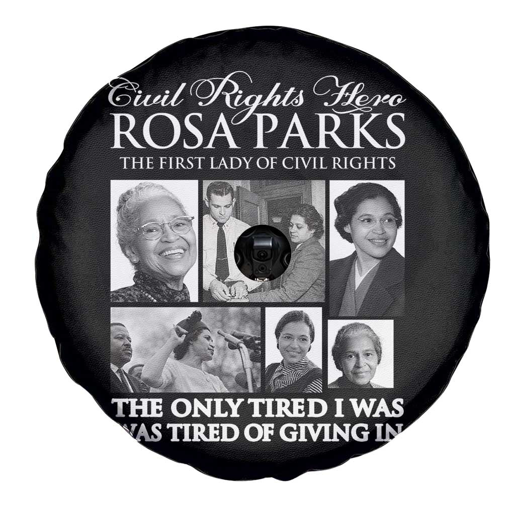 Rosa Parks Mother Of The Civil Rights Movement Spare Tire Cover Black History Salutes
