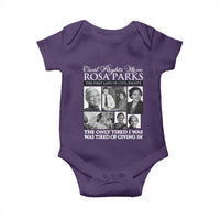 Rosa Parks Mother Of The Civil Rights Movement Baby Onesie Black History Salutes