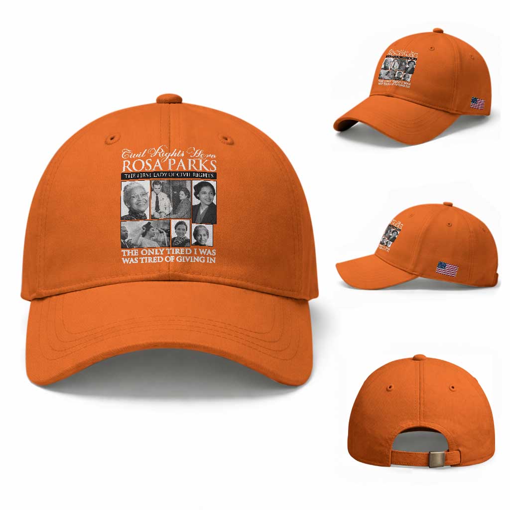 Rosa Parks Mother Of The Civil Rights Movement Baseball Cap Black History Salutes