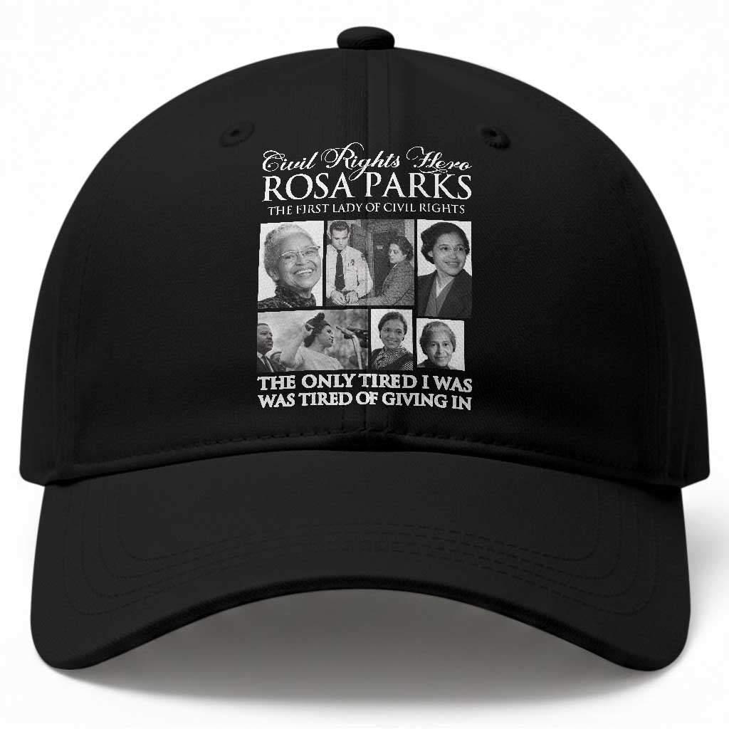 Rosa Parks Mother Of The Civil Rights Movement Baseball Cap Black History Salutes