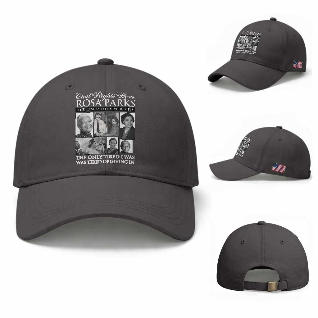 Rosa Parks Mother Of The Civil Rights Movement Baseball Cap Black History Salutes