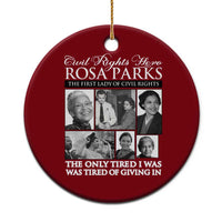 Rosa Parks Mother Of The Civil Rights Movement Ceramic Ornament Black History Salutes