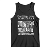 Rosa Parks Mother Of The Civil Rights Movement Tank Top Black History Salutes