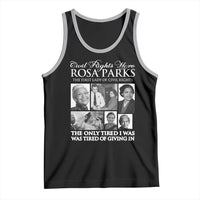 Rosa Parks Mother Of The Civil Rights Movement Tank Top Black History Salutes