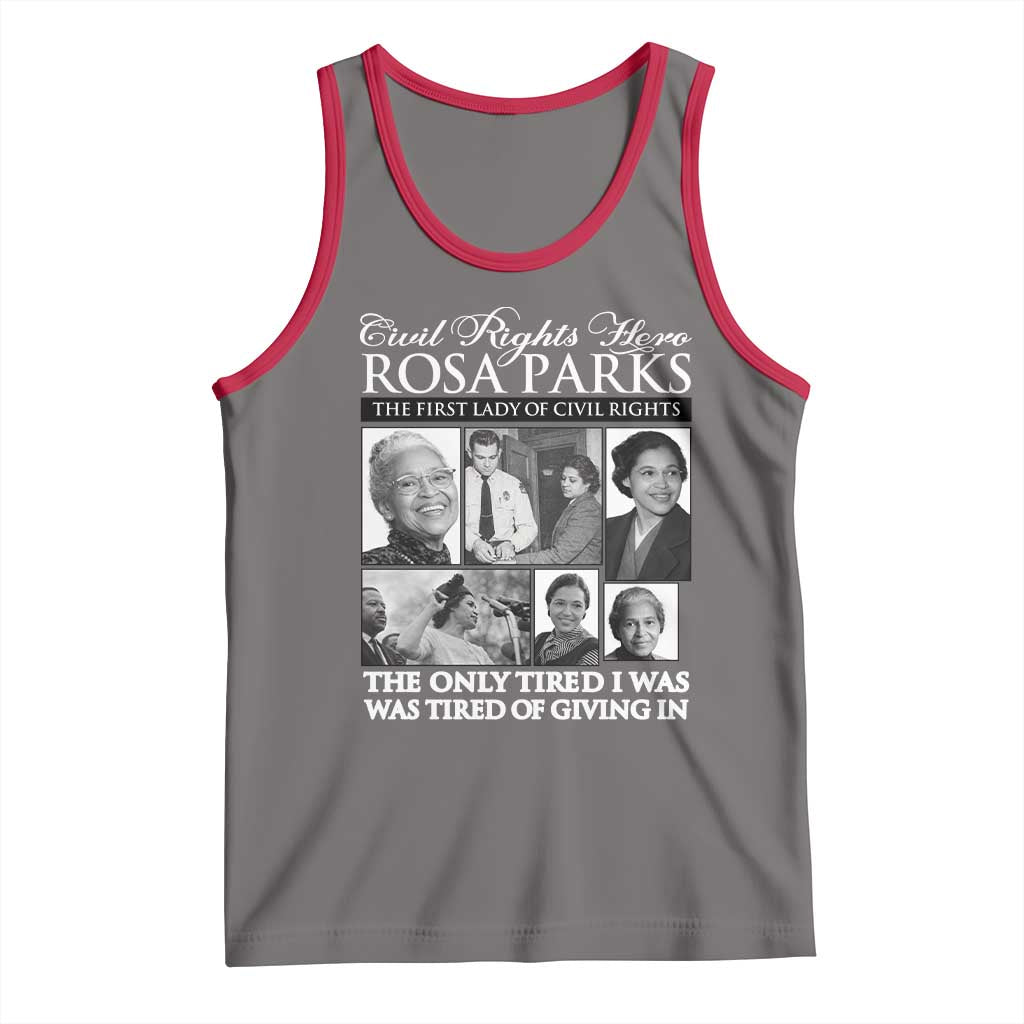 Rosa Parks Mother Of The Civil Rights Movement Tank Top Black History Salutes