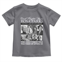 Rosa Parks Mother Of The Civil Rights Movement Toddler T Shirt Black History Salutes