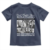 Rosa Parks Mother Of The Civil Rights Movement Toddler T Shirt Black History Salutes