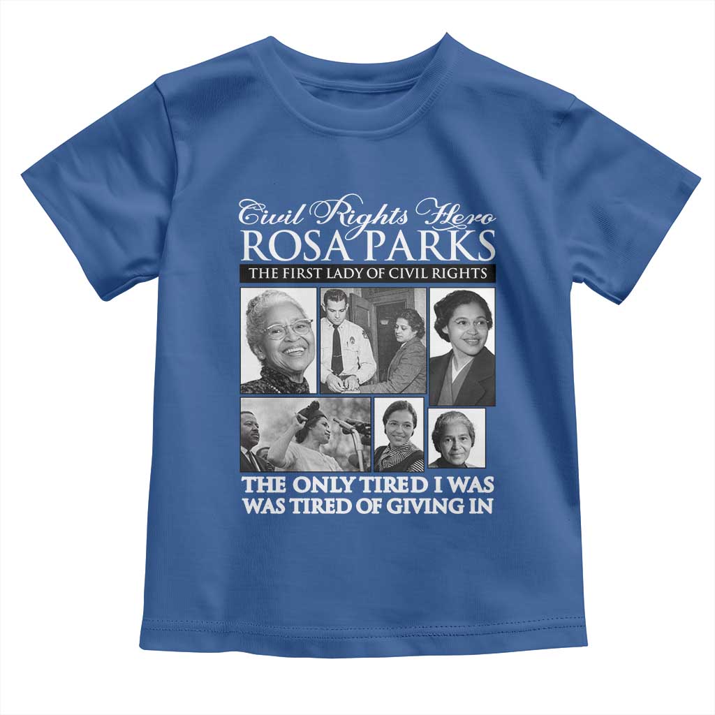 Rosa Parks Mother Of The Civil Rights Movement Toddler T Shirt Black History Salutes