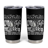 Rosa Parks Mother Of The Civil Rights Movement Tumbler Cup Black History Salutes