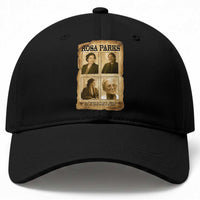 Vintage Rosa Parks Baseball Cap Courage And Justice Quote