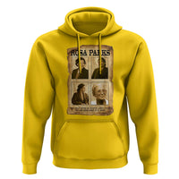 Vintage Rosa Parks Hoodie Courage And Justice Quote