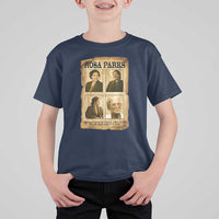 Vintage Rosa Parks T Shirt For Kid Courage And Justice Quote