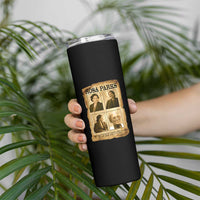 Vintage Rosa Parks Skinny Tumbler Courage And Justice Quote