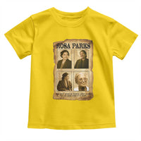 Vintage Rosa Parks Toddler T Shirt Courage And Justice Quote