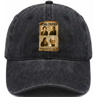 Vintage Rosa Parks Washed Cotton Baseball Cap Courage And Justice Quote