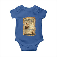 Vintage Newspaper Rosa Parks Baby Onesie One Person Can Change The World Quote