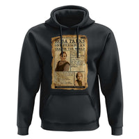 Vintage Newspaper Rosa Parks Hoodie One Person Can Change The World Quote