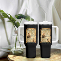 Vintage Newspaper Rosa Parks Tumbler With Handle One Person Can Change The World Quote
