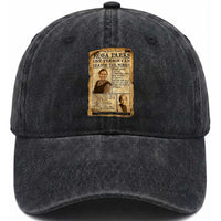 Vintage Newspaper Rosa Parks Washed Cotton Baseball Cap One Person Can Change The World Quote