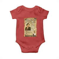Vintage Newspaper Rosa Parks Baby Onesie Civil Rights Hero