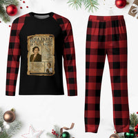 Vintage Newspaper Rosa Parks Plaid Pajama Set Civil Rights Hero
