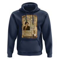 Vintage Newspaper Rosa Parks Hoodie Civil Rights Hero