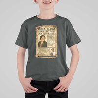 Vintage Newspaper Rosa Parks T Shirt For Kid Civil Rights Hero
