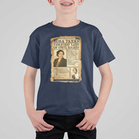 Vintage Newspaper Rosa Parks T Shirt For Kid Civil Rights Hero