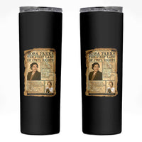 Vintage Newspaper Rosa Parks Skinny Tumbler Civil Rights Hero