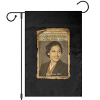 Vintage Rosa Parks Garden Flag First Lady Of Civil Rights