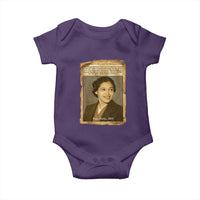 Vintage Rosa Parks Baby Onesie First Lady Of Civil Rights