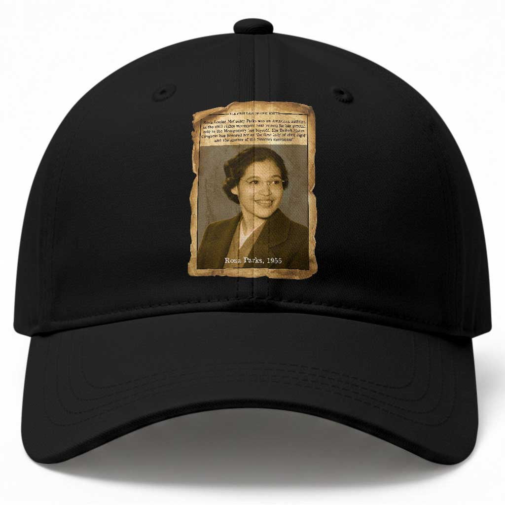 Vintage Rosa Parks Baseball Cap First Lady Of Civil Rights
