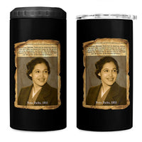 Vintage Rosa Parks 4 in 1 Can Cooler Tumbler First Lady Of Civil Rights