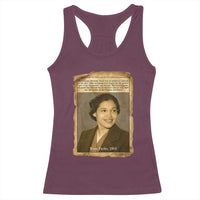 Vintage Rosa Parks Racerback Tank Top First Lady Of Civil Rights