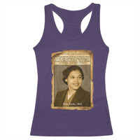 Vintage Rosa Parks Racerback Tank Top First Lady Of Civil Rights