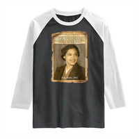 Vintage Rosa Parks Raglan Shirt First Lady Of Civil Rights