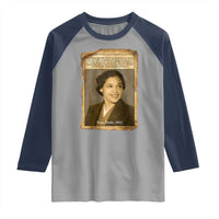 Vintage Rosa Parks Raglan Shirt First Lady Of Civil Rights