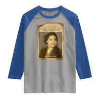 Vintage Rosa Parks Raglan Shirt First Lady Of Civil Rights