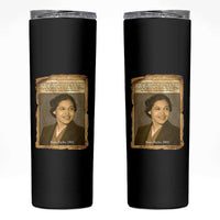 Vintage Rosa Parks Skinny Tumbler First Lady Of Civil Rights