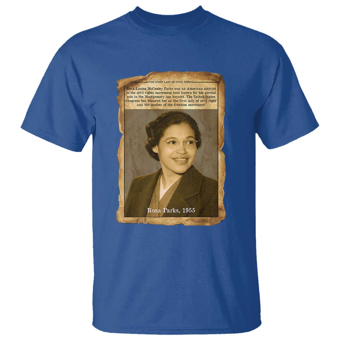 Vintage Rosa Parks T Shirt First Lady Of Civil Rights