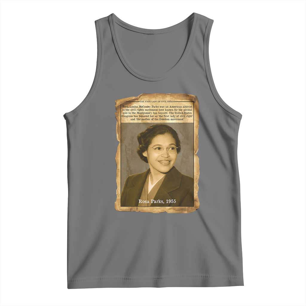 Vintage Rosa Parks Tank Top First Lady Of Civil Rights
